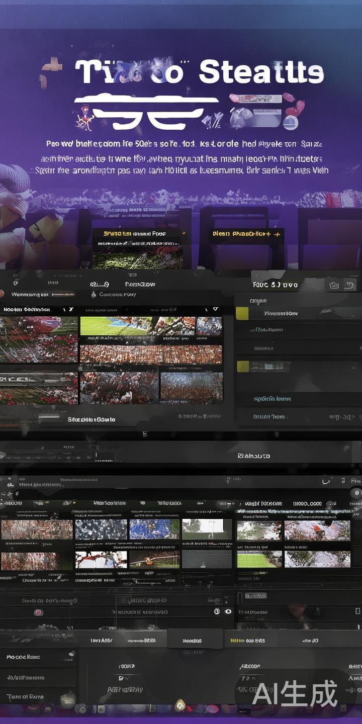 即时赛事信息与高清直播：平台内置丰富的赛事资料和高